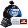 Reli. Reli 13 Gallon Trash Bags 1000 Bags Black Tall Kitchen Strong Garbage