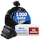 Reli. Reli 13 Gallon Trash Bags 1000 Bags Black Tall Kitchen Strong Garbage