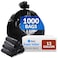 Reli. Reli 13 Gallon Trash Bags 1000 Bags Black Tall Kitchen Strong Garbage
