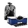 Plasticplace 3233 Gallon Trash Bags 1 Mil Black Heavy Duty Garbage Can Liners 33 x 39 100 Count