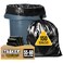 Tasker 5560 Gallon Trash Bags Heavy Duty Mega ValuePack 150 Bags Large Black Garbage Bags for Office Commercial Outdoor Lawn and Leaf