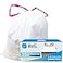 Reli. Reli 24 Gallon Trash Bags Drawstring 250 Count 18x 20 Small Garbage Bags 4 Gallon Drawstring Handles White Trash Can Liners 2 Gal 3Gal 4Gal Small Bin Liners Office