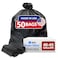 Reli. Reli 40 to 45 Trash Bags Heavy Duty 50 Trash Bags Super Sizeable for Serious Garbage Cleanup Black