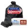 Reli. Reli 40 to 45 Trash Bags Heavy Duty 50 Trash Bags Super Sizeable for Serious Garbage Cleanup Black