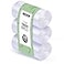 Supellectilem 4 Gallon Trash Bags 150 Small Mini Garbage Bags 17 x 18 Clear Waste Basket Trash Bags Bulk Plastic Bathroom Trash Can Liners