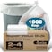 Ginkgo Small Trash Bags 24 Gallon Trash Bag 1000 Count Super Value Small Garbage Bags Bathroom Mini Trash Bags Unscented Clear Wastebasket Bin Liners Plastic Bags