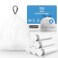 TIPGO Small Trash Bags Drawstring 16 Gallon PreCut Mini Garbage Bags for 1218 Gallon Trash Bins 120 Count Code A