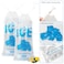 Belinlen 100 PACK 20 lb Plastic Ice Bags with Cotton Draw String 14 x 28 Inch HeavyDuty Plastic Ice Storage Bags with Draw String 28mil Thickness Ice Cube pattern