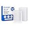 Spartan Industrial 3 X 5 1000 Count 2 Mil Clear Reclosable Zip Plastic Poly Bags with Resealable Lock Seal Zipper