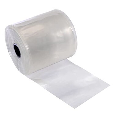 RESILIA Lay Flat Poly Tubing FoodGrade Polyethylene Custom Poly Bag Packaging Solution 12 Inches x 500 Feet 2 Mil 0002 Inch Thickness 1 Roll Made in the USA