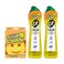 Scrub Daddy 2x Cif All Purpose Cleaning Cream Lemon Multi Surface Household Cleaning Cream ScratchFree Multipurpose Dish Sponge