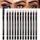 FeiCuiYun 12Pcs Eyebrow Pencils for Women Wooden HardCore Dark Brown Eyebrow and Eyeliner Pencil Long Lasting Waterproof and SweatProofBeginner Makeup Brow PencilCreate a Natural Eye Brow Makeup