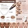 Espoce 2 Pack Eyebrow Pen Waterproof Microblading Eyebrow Pencil 4 Tip Precise Eye Brow Makeup Pen for Women to Effortlessly Create Hair Like Natural Brows Non Dry Out and Last All Day Medium Brown