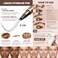Espoce 2 Pack Eyebrow Pen Waterproof Microblading Eyebrow Pencil 4 Tip Precise Eye Brow Makeup Pen for Women to Effortlessly Create Hair Like Natural Brows Non Dry Out and Last All Day Medium Brown