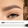Espoce 2 Pack Eyebrow Pen Waterproof Microblading Eyebrow Pencil 4 Tip Precise Eye Brow Makeup Pen for Women to Effortlessly Create Hair Like Natural Brows Non Dry Out and Last All Day Medium Brown
