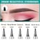 Linble 5 Colors Hairlike Strokes Eyebrow Pen Mimics Natural Eyebrow Liquid Microfilling Eye Brow Makeup by 5 Dark Gray