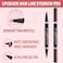 LAVONE Eyebrow Pencil 2in1 Waterproof Eyebrow Pen with 2 Tip Microblading Eyebrow Pencil and UltraPrecise Brow Pencil with Eyebrow Brush Eyebrow Pencils for Women Natural HairLike Brows Soft Brown