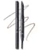 THESAEM Artlook Eyebrow Definer Pencil with Spoolie Brush 01 Brown Long Lasting Eyebrow for Soft Textured Eyebrow Makeup with Vitamin E Triangular Pencil