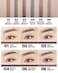 THESAEM Artlook Eyebrow Definer Pencil with Spoolie Brush 01 Brown Long Lasting Eyebrow for Soft Textured Eyebrow Makeup with Vitamin E Triangular Pencil