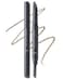 THESAEM Artlook Eyebrow Definer Pencil with Spoolie Brush 01 Brown Long Lasting Eyebrow for Soft Textured Eyebrow Makeup with Vitamin E Triangular Pencil