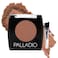 Palladio Brow Powder for Eyebrows Soft and Natural Eyebrow Powder with Jojoba Oil Shea Butter Helps Enhance Define Brows Compact Size for Purse or Travel Includes Applicator Brush Auburn