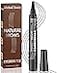iMethod Eyebrow Pen Upgrade Eyebrow TattooPen Eyebrow Makeup Long Lasting Waterproof and Smudgeproof Black