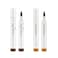 LOKFAR 2 Pcs Freckle Pens Natural Lifelike Freckles Makeup Tool Dark Brown Light Brown