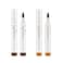 LOKFAR 2 Pcs Freckle Pens Natural Lifelike Freckles Makeup Tool Dark Brown Light Brown
