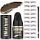iMethod Eyebrow Stamp and Eyebrow Stencil Kit Eyebrow Stamping Kit for Perfect Eyebrow Makeup Eyebrow Pomade 20 Eye brow Shaping Kit Easy to Use LongLasting Brown