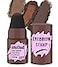iMethod Eyebrow Stamp for Eyebrow Stencil Kit Brow Stamp Refill Eyebrow Powder Dark Brown