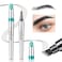 OETUIOW Eyebrow Pencil Eyebrow Microblading Pen Micro 4 Point Brow Pen Lift Snatch Eyebrow Eye Makeup LongLasting Waterproof Smudgeproof Natural Eyebrow Hair Black