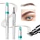 OETUIOW Eyebrow Microblading Pen with 4 Point Brow Pen Lift Snatch Microblading LongLasting Waterproof Natural Eyebrow Hair Reddish Brown