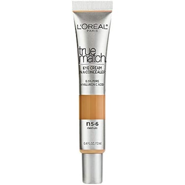 L'Oreal Paris LOral Paris True Match Eye Cream in a Concealer 05 hyaluronic acid Medium N56 04 fl oz