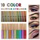 DekRion GlitterEyelinerPurpleRed GiltterEyeliner Longlasting Waterproof EyeGlitter Makeup Silver Gold Purple Green Highpigmented Colorful Eye Liner Liquid