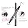 LAMUSELAND Eyeliner Stamp Wingliner Waterproof Smudgeproof Liquid Eye Liner Gel Pen Set Long Lasting Heart Black Thin Double Ended Pencil Makeup Tools for Women C Plum Blossom