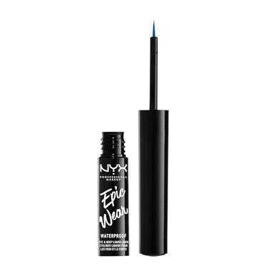 NYX PROFESSIONAL MAKEUP Epic Wear Liquid Liner LongLasting Waterproof Eyeliner Sapphire