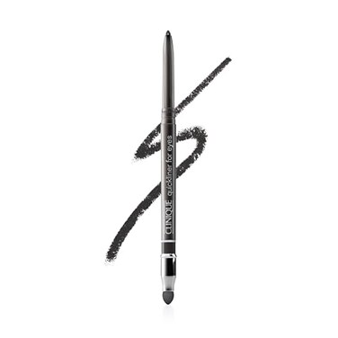 Clinique Quickliner For Eyes Eyeliner Pencil Water Resistant Smudge Resistant Safe For Sensitive Eyes Really Black 1 Count