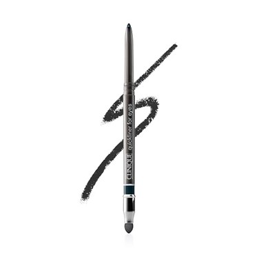 Clinique Quickliner For Eyes Eyeliner Pencil Water Resistant Smudge Resistant Safe For Sensitive Eyes New Black 1 Count
