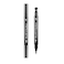 Pinkiou 2 in 1 Doubleheaded Liquid Eyeliner Pen Stamp Super Slim Gel Felt Tip High Pigment Black Waterproof Smudgeproof Long Lasting Makeup ToolHeart