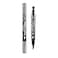 Pinkiou 2 in 1 Doubleheaded Liquid Eyeliner Pen Stamp Super Slim Gel Felt Tip High Pigment Black Waterproof Smudgeproof Long Lasting Tattoo Makeup ToolStar