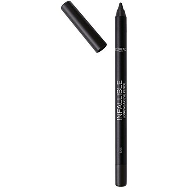 L'Oreal Paris LOreal Paris Makeup Infallible ProLast Pencil Eyeliner Waterproof and SmudgeResistant Glides on Easily to Create any Look Black 0042 oz 1 Count