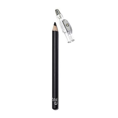 e.l.f. elf Satin Eyeliner Pencil Smooth Glide Eyeliner For A Satin Finish Includes A BuiltIn Sharpener Vegan CrueltyFree Black