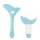 SUMEITANG Eyeliner Stencils 2Pcs Reusable Silicone Eyeliner Aid Mascara Shield Multifunctional Makeup Stencil for Beginners Eyeliner Eyelash Eyeshadow Lipstick Applicator Guide Tool Easy to UseBlue