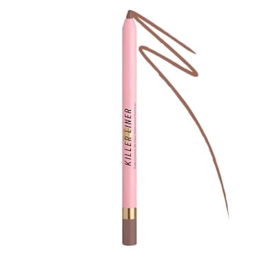 Too Faced Killer Liner 36Hour Gel Eyeliner Pencil Long Lasting Waterproof NonFlaking Eyeliner Pencil 004 Ounce Metallic Burgundy