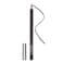 Palladio Wooden Eyeliner Pencil Thin Pencil Shape Easy Application Firm yet Smooth Formula Perfectly Outlined Eyes Contour and Line Long Lasting Rich Pigment Dark Brown