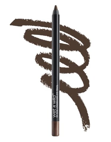 wet n wild Eyeliner Pencil On Edge Longwearing Matte Eye Liner Long Lasting Smudge Proof Fade Resistant Highly Pigmented Creamy Smooth Soft Gliding Dark BrownWooden You Know