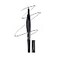 Kokie Cosmetics Line Style Liquid Eyeliner Jet Black 0014 Fluid Ounce