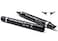 The Flick Stick Winged Eyeliner Stamp For Quick and Easy Cat Eye Makeup SmudgeProof Waterpoof Eye Liner Cat Eye Stencil Makeup Tool Wingliner Liquid Eyeliner Pens 12mm Vintage Midnight Black