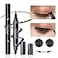 docolor Eyeliner Stamp 2In1 DoubleEnded Winged Eyeliner Stamp Liquid Winged Eye Liner Pen Waterproof Smudgeproof Long Lasting Formula for Precise Cat Eye Makeup 1PCBlack