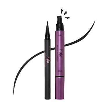 Kaja Winged Eyeliner Set Wink Stamp Original with Avocado Extract Doubleended Wing SmudgeProof Waterproof Eye Irritation Tested Long Lasting Pencil Colorstay Matte Finish Cat Eye Look